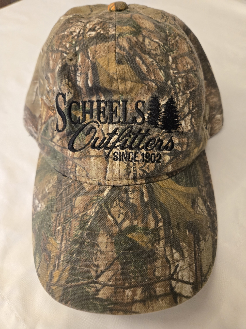 Camo Baseball Cap - Green/Brown
